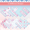 24 Sheets 12 Styles Rose Scrapbook Paper Pads DIY-WH0304-989H-6