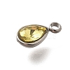 304 Stainless Steel Pendants STAS-Q346-04P-06-2