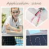 9 Strands 9 Colors Handmade Polymer Clay Beads Strands CLAY-NB0001-72-6