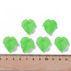Autumn Theme Transparent Frosted Acrylic Pendants PAF002Y-7-5