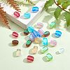 48Pcs 8 Colors Synthetic Moonstone Beads Strands G-SZ0001-05-5