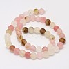 Tigerskin Glass Beads Strands G-D693-4mm-2