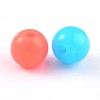 Fluorescent Acrylic Beads MACR-R517-6mm-M-2