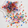 550Pcs 11 Colors Transparent Acrylic European Beads OACR-SP0002-22-5