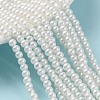 Baking Paint Pearlized Glass Pearl Round Bead Strands X-HY-Q003-4mm-01-1