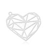 Non-Tarnish 201 Stainless Steel Pendants STAS-N090-LA872-1-2