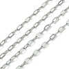 Tarnish Resistant 304 Stainless Steel Cable Chains CHS-K001-30-2.5mm-1