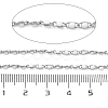 304 Stainless Steel Enamel Twisted Chains STAS-R100-40P-06-2