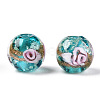 Luminous Handmade Gold Sand Lampwork Beads LAMP-T021-03E-2