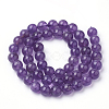 Natural Amethyst Beads Strands X-G-Q961-17-6mm-2