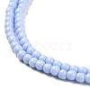 Imitation Jade Glass Beads Strands GLAA-K062-A01-04-3