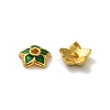 Alloy Enamel Beads Caps FIND-G074-02G-2