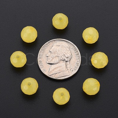 Transparent Acrylic Beads TACR-S154-62E-07-1