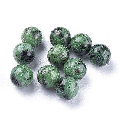 Natural Rudy in Zoisite Beads G-L564-004-E01-1