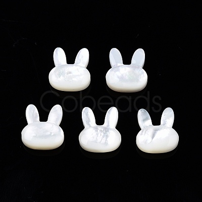 Natural White Shell Mother of Pearl Shell Beads SSHEL-N032-46-1