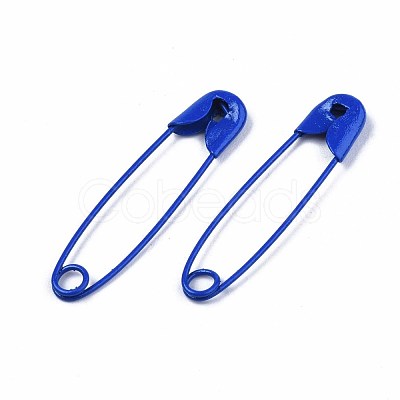 Spray Painted Iron Safety Pins IFIN-T017-02-NR-1