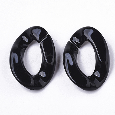 Opaque Acrylic Linking Rings OACR-S036-001B-G02-1