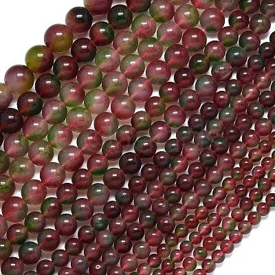 Natural Malaysia Jade Beads Strands G-B165-C03-10mm-1