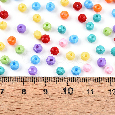 Opaque Colours Glass Seed Beads SEED-N007-19B-1
