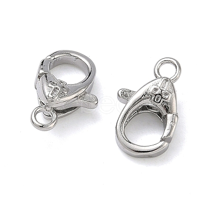 Cross Brass Lobster Claw Clasps KK-H256-03P-02-1