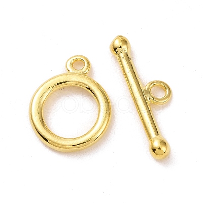 Brass Toggle Clasps X-KK201-G-1