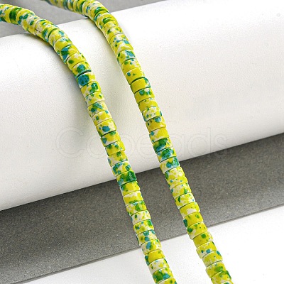 Baking Paint Synthetic Turquoise Beads Strands G-H060-02A-01-1