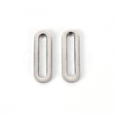 Non-Tarnish 201 Stainless Steel Linking Rings STAS-Q239-016A-1