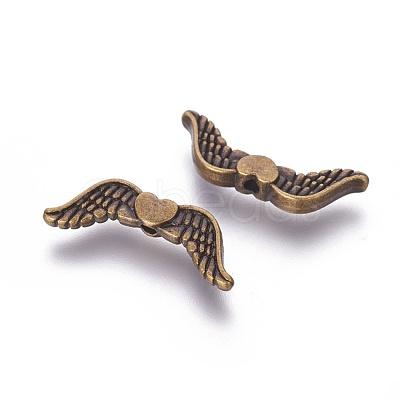 Tibetan Style Alloy Beads TIBEB-6803-AB-FF-1