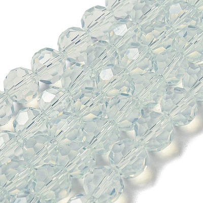 Imitation Jade Glass Beads Stands EGLA-A035-J10mm-D06-1