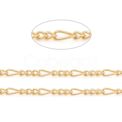 Brass Figaro Chain CHC-G012-04G-1