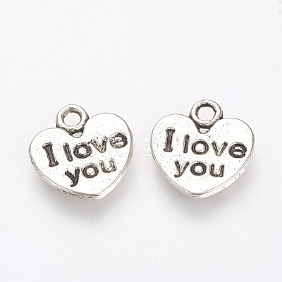 Tibetan Style Alloy Pendants TIBE-S303-20AS-NR-1