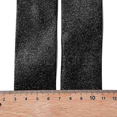 Sparkle Polyester Satin Ribbons SRIB-R012-3.8cm-09-1
