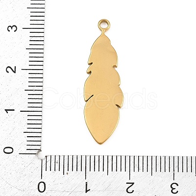 304 Stainless Steel Pendants SA-CBA038A-02G-1