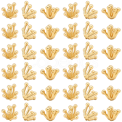 40Pcs Brass Cabochons KK-BBC0026-05-1