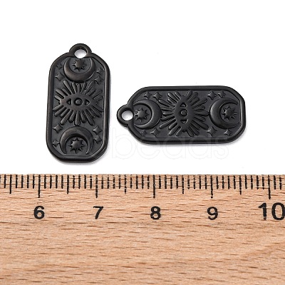 Ion Plating(IP) 304 Stainless Steel Pendants STAS-E182-10B-1