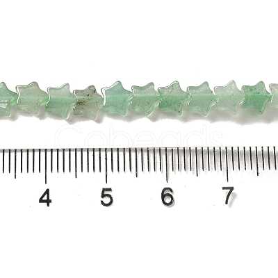 Natural Green Aventurine Beads Strands G-G085-B10-02-1
