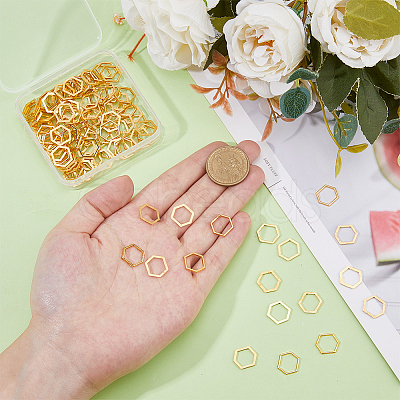 120Pcs Alloy Linking Rings FIND-DC0005-93-1