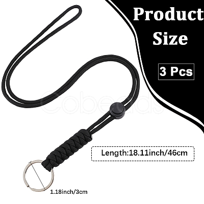 Polyester Keychains KEYC-WH20005-014B-1