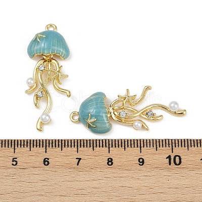 Brass Alloy Pendants KK-R226-10G-01-1