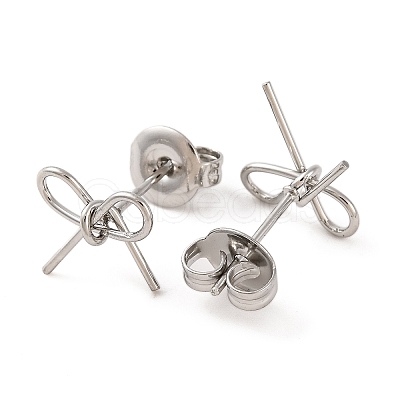Non-Tarnish 304 Stainless Steel Stud Earrings EJEW-G395-26P-1