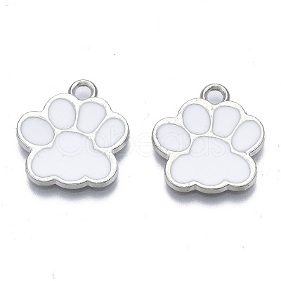 Alloy Enamel Pendants ENAM-T016-22P-B-RS-1