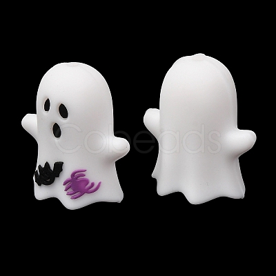 Halloween Silicone Focal Beads SL-CBADC51-01-1