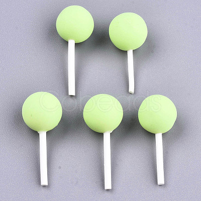 Handmade Polymer Clay 3D Lollipop Beads CLAY-T016-82D-1