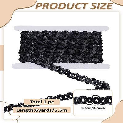 5.5M Polyester Paillette Beads OCOR-LP0002-01-1