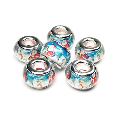 Resin European Beads RESI-WH0024-70B-1