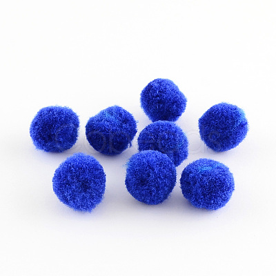 DIY Doll Craft Pom Pom Yarn Pom Pom Balls AJEW-S006-10mm-11-1