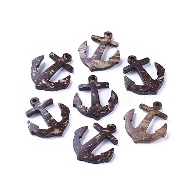 Coconut Anchor Pendants X-COCO-I002-005-1