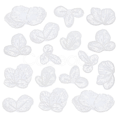 16Pcs 2Bags Polyester Clothing Patches PATC-FG0003-83A-1