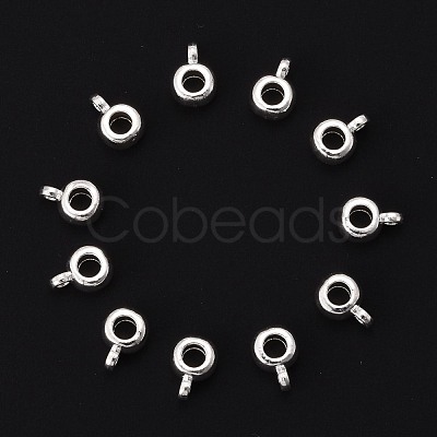 Tibetan Style Tube Bails WAB017H-S-RS-1