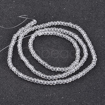 Electroplate Glass Bead Strands EGLA-G014-2mm-01-1
